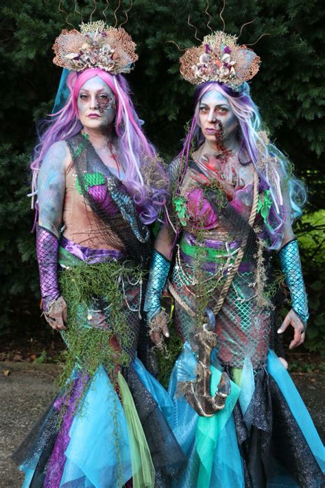 dead mermaid halloween costume